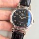 Copy IWC Portofino 40mm SS Black Dial Black leather Watch(3)_th.jpg